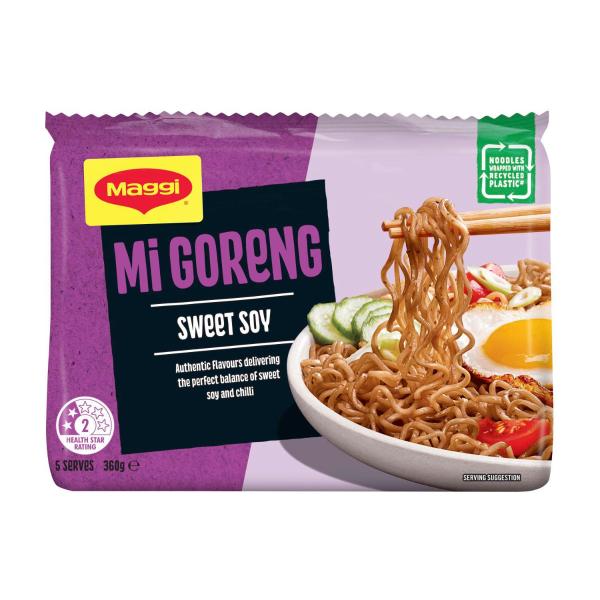 Mi Goreng Sweet Soy Instant Noodles S Pack