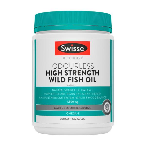 Ultiboost High Strength Odourless Fish Oil Capsules