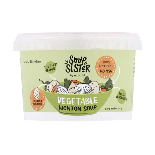 Vegetable Wonton Soup