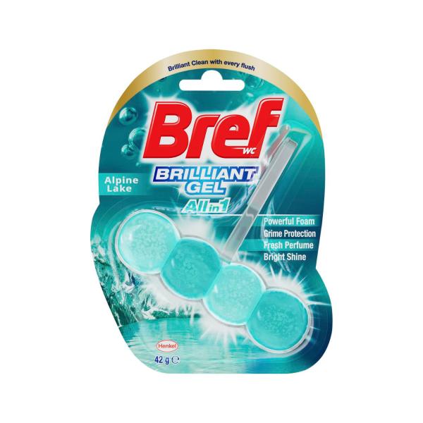 Brilliant Gel Rimblock Alpine Lake Toilet Cleaner