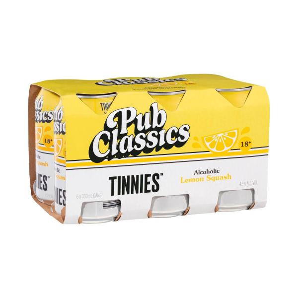 Pub Classics Alcoholic Lemon Squash Can 330ml