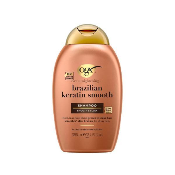 Ever Straightening + Smoothing & Shine Brazilian Keratin Therapy Shampoo For Dull Hair