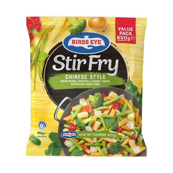 Stir Fry Chinese Carrot Broccoli Green Beans Onion & Baby Corn Frozen Mixed Veg