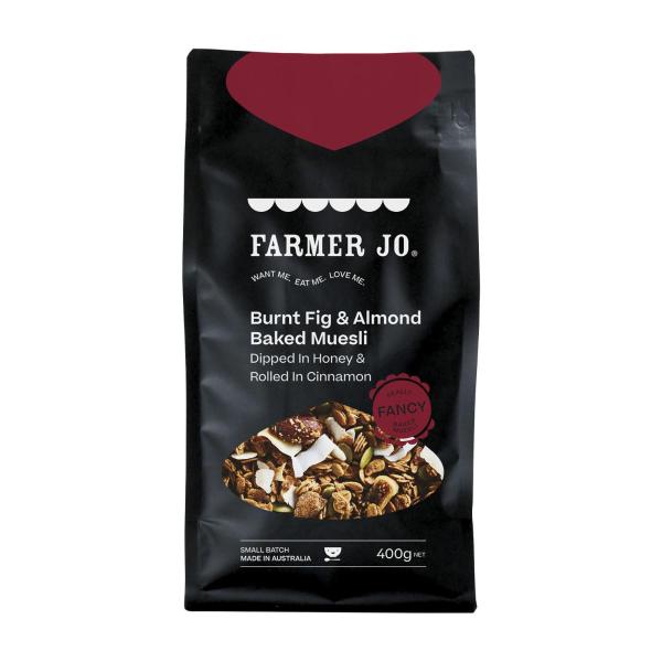 Burnt Fig & Almond Baked Muesli