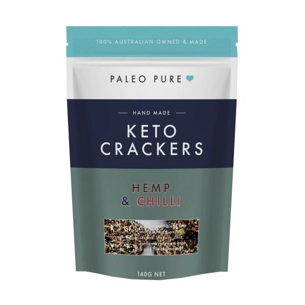 Seedy Crackers Hemp And Chilli