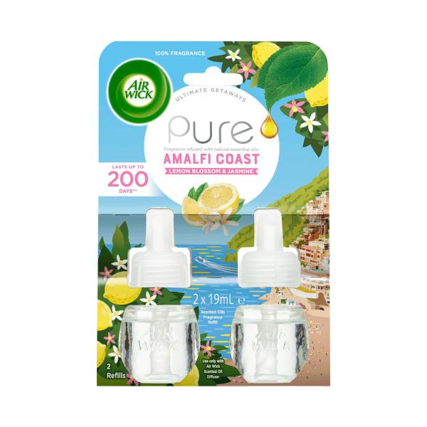 Pure Scented Oils Refill Lemon Blossom & Jasmine 2x19ml