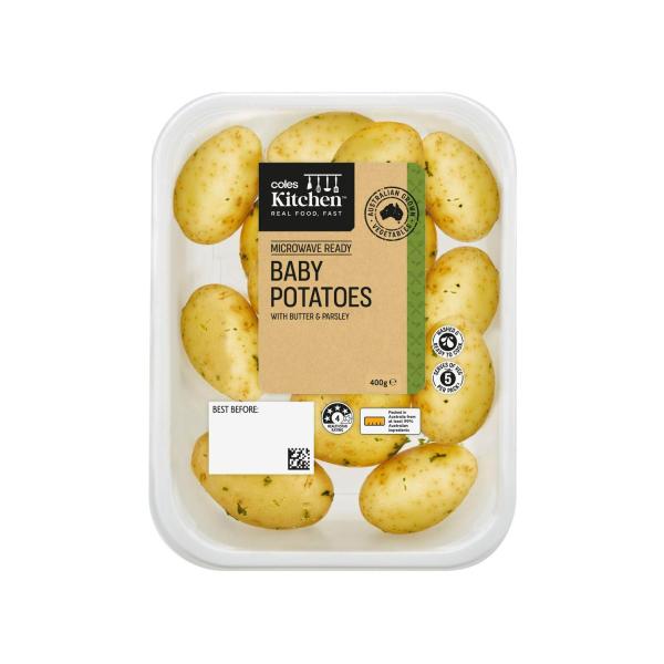 Vegetables Baby Potatoes Herb Butter