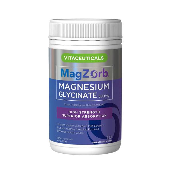 Magzorb Magnesium Glycinate Tablets 500mg