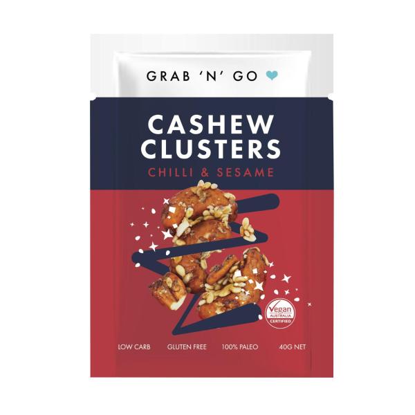 Cashew Clusters Chilli & Sesame