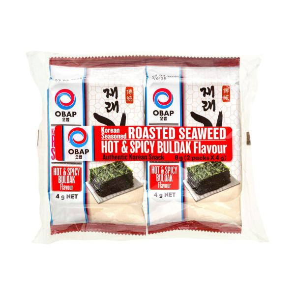 Roasted Seaweed Hot & Spicy Twin Pack