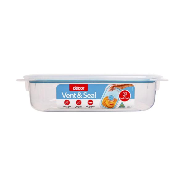 Vent & Seal Plastic Container