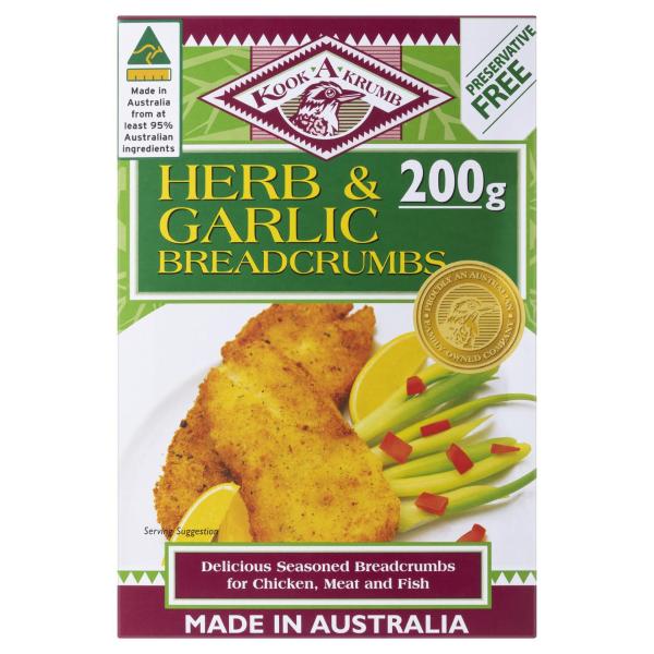 Herb & Garlic Bread Crumbs