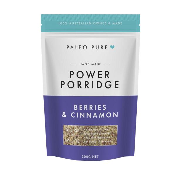 Power Porridge Berries And Cinnamon