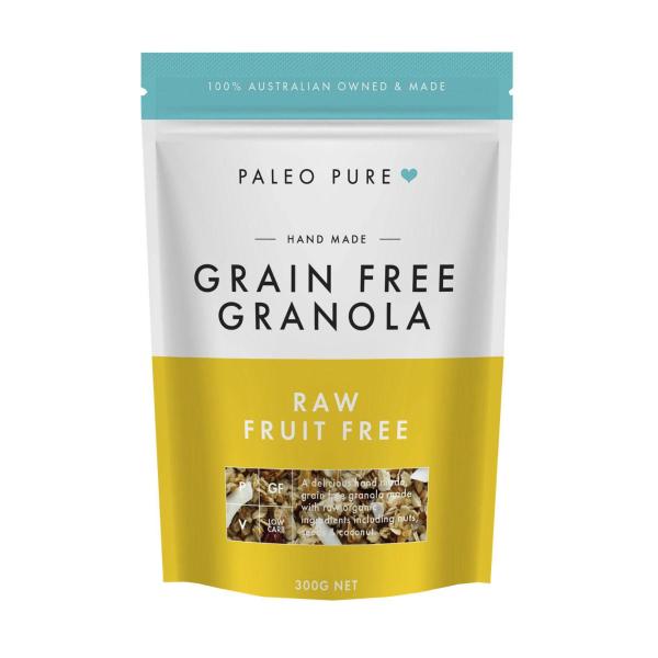 Grain Free Granola Raw Fruit Free
