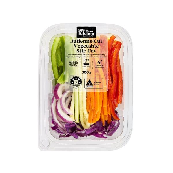 Kitchen Julienne Cut Vegetable Stir Fry
