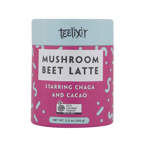 Mushroom Beet Latte