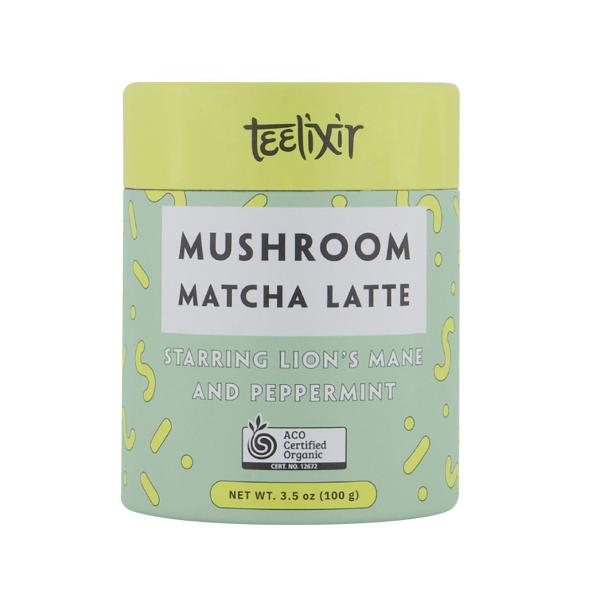 Mushroom Matcha Latte