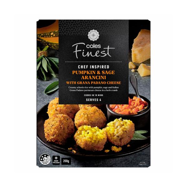Pumpkin & Sage Arancini With Grana Padano Cheese