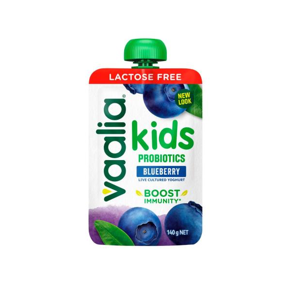 Kids Lactose Free Yoghurt Pouch Blueberry