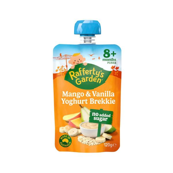 Mango & Vanilla No Added Sugar Yoghurt Brekkie 8 Months+
