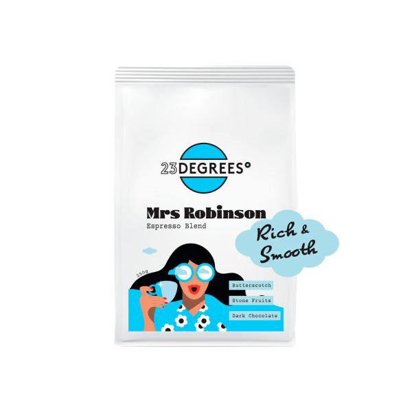 Coffee Roasters Mrs Robinson Espresso Blend Whole Bean