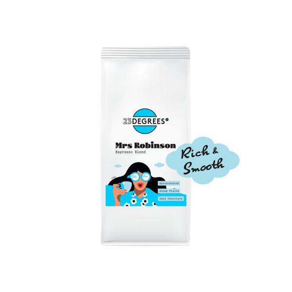 Coffee Roasters Mrs Robinson Espresso Blend Whole Bean