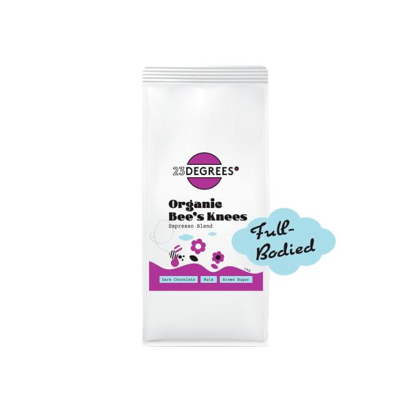 Coffee Roasters Organic Bees Knees Espresso Blend Whole Beans