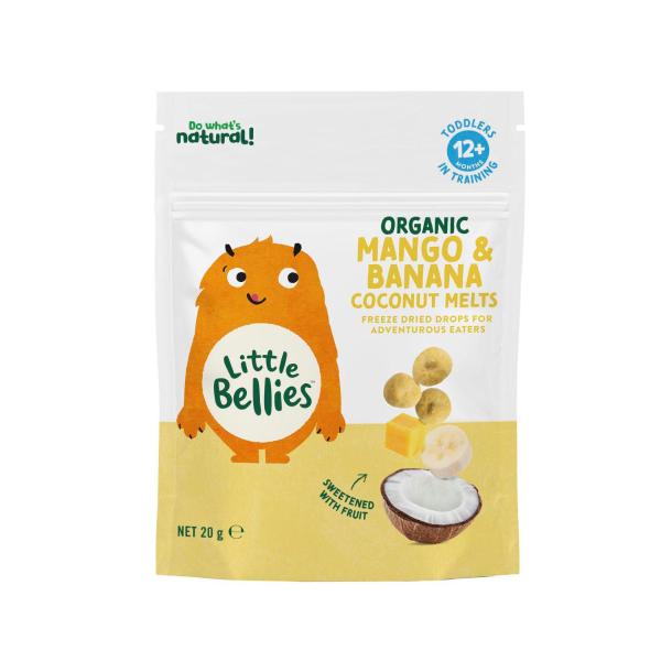 Organic Mango & Banana Coconut Melts