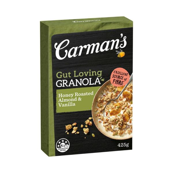 Granola Gut Loving Honey Roasted Almond & Super Seed