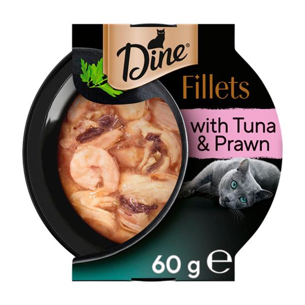 Fillets Cat Food With Tuna & Prawn
