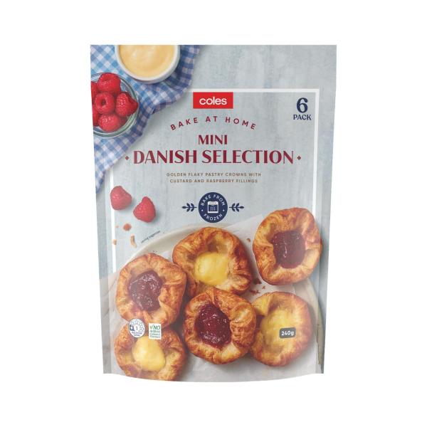 Frozen Bake At Home Mini Danish Selection 6 Pack