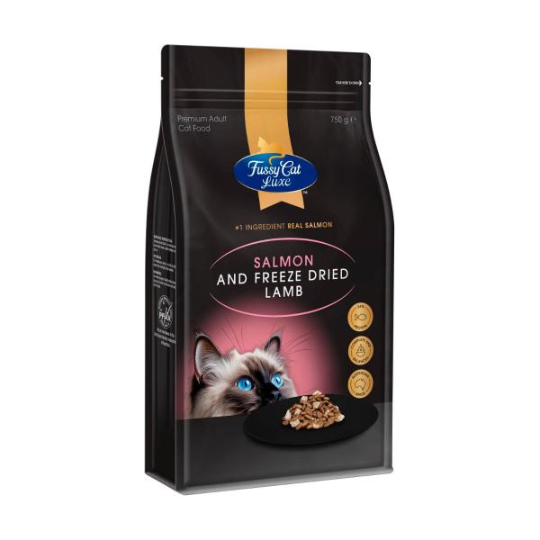 Luxe Dry Cat Food Wild Caught Salmon With Freeze Dried Lamb