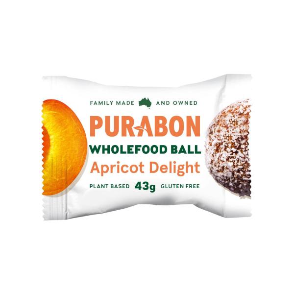 Apricot Delight Wholefood Ball