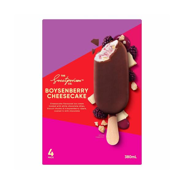 Sticks Boysenberry Cheesecake 4 Pack