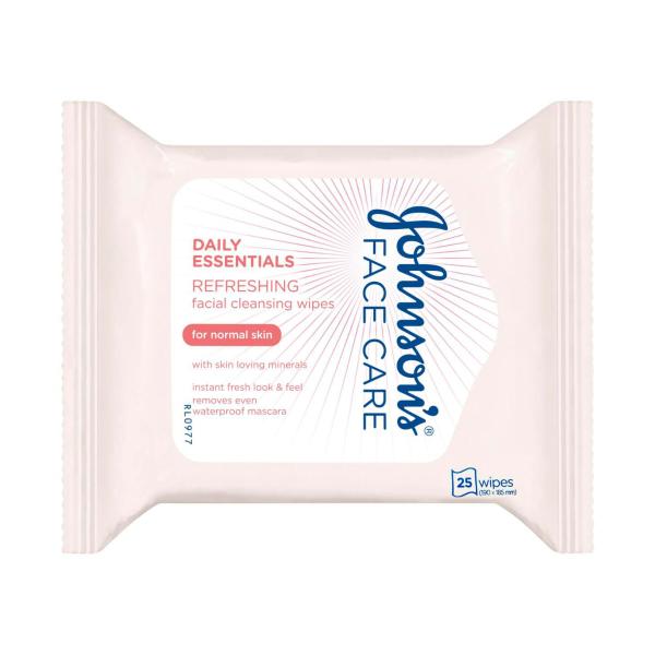 Daily Essentials Face Cleansing Wipes For Normal Skin
