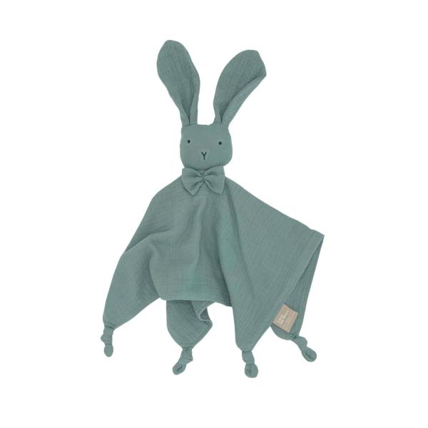 Organic Bunny Comforter Sea Foam Green