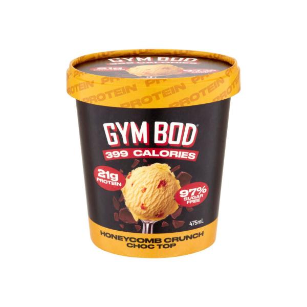 Honeycomb Crunch Choc Top Protein Ice Cream