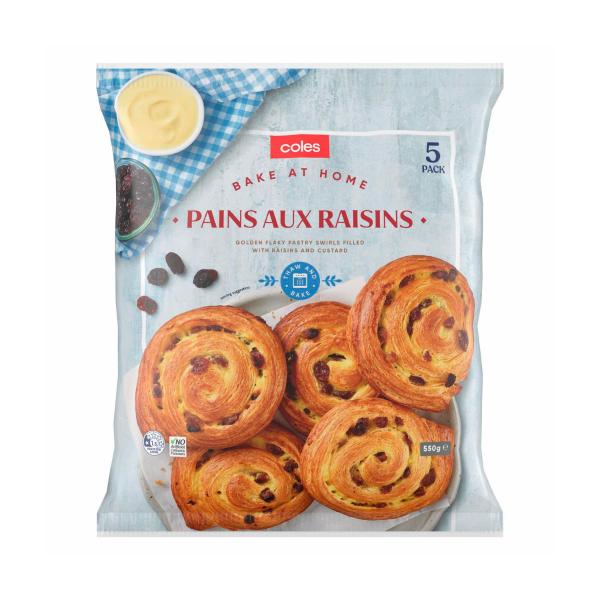 Frozen Bake At Home Pains Aux Raisins 5 Pack