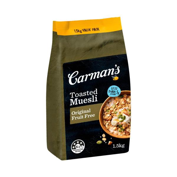 Muesli Original Fruit Free