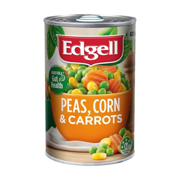 Peas Corn & Carrots