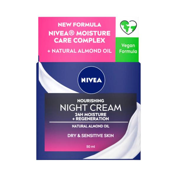 Daily Moisturiser Night Cream Dry Sensitive