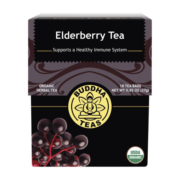 Organic Herbal Tea Bags Elderberry Tea