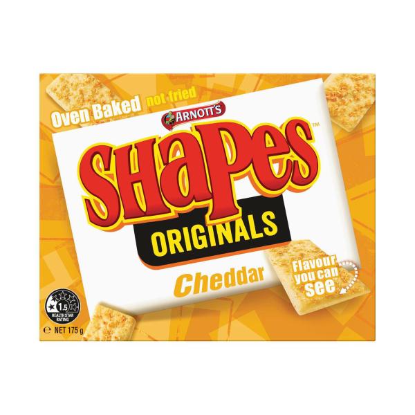 Shapes Original Cheddar Cracker Biscuits