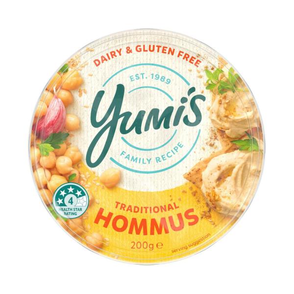 Traditional Hommus Dip Dairy & Gluten Free