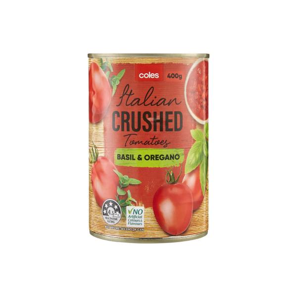 Basil Oregano Crushed Tomatoes