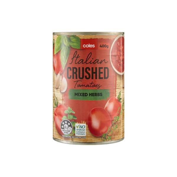 Mixed Herb Crushed Tomatoes