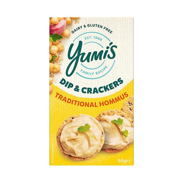 Snack Pack Traditional Hommus Dip & Crackers