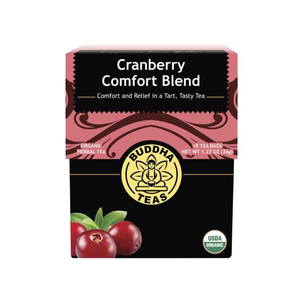 Organic Herbal Tea Bags Cranberry Comfort Blend