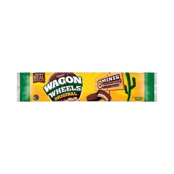 Wagon Wheels Original Mini Chocolate Biscuits