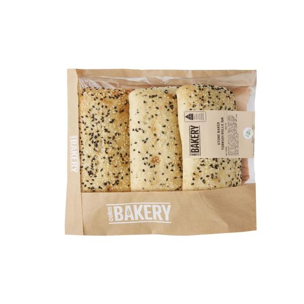 Stone Baked By Laurent Turkish Rolls